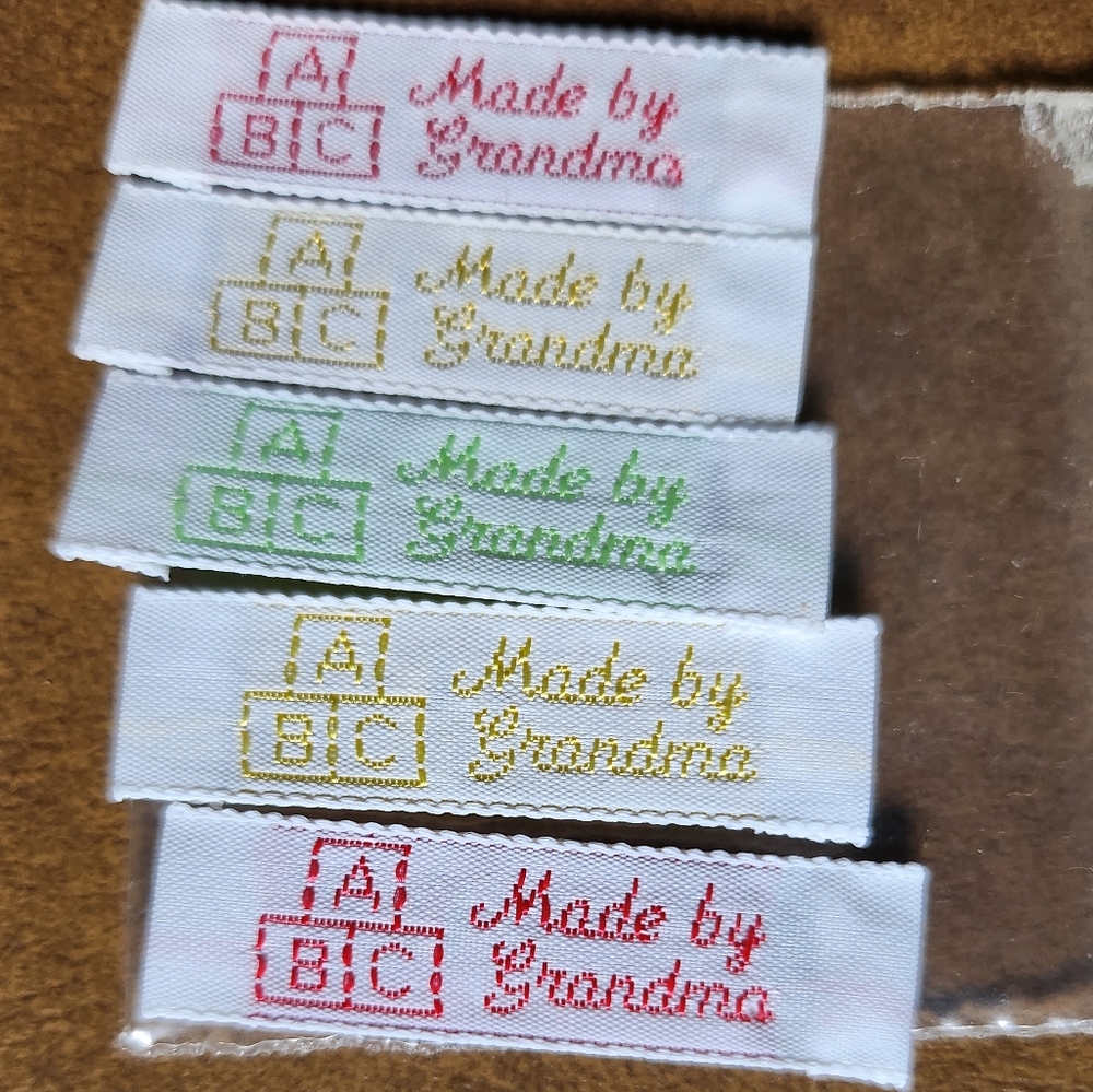 GRANDMA'S -Little Labels Made with Granny's Love , Made by Grandma, VTG 1985